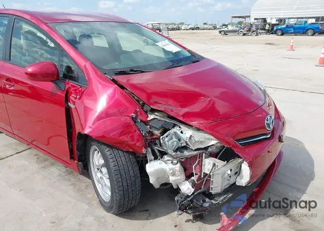 2012 Toyota Prius V Two from USA, damaged, VIN JTDZN3EU8C3136546